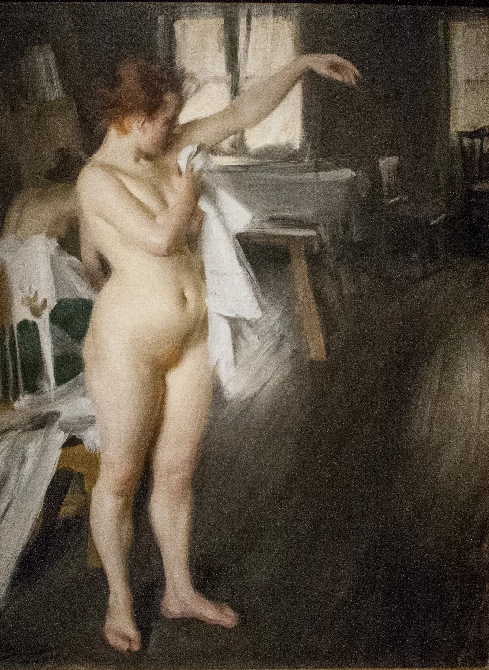 Nudo, New York, 1894 - Zornsamlingarna, Mora